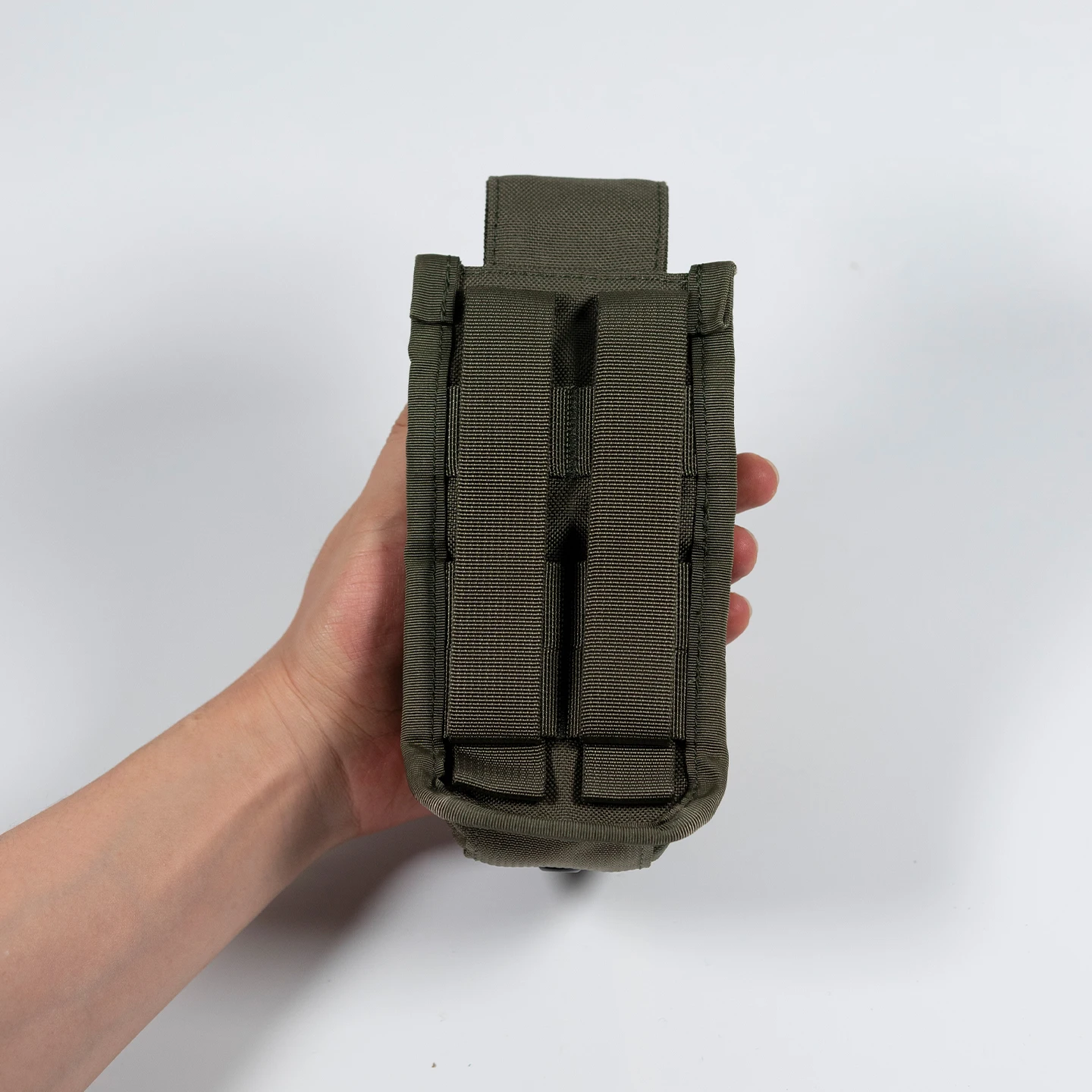 M4 Doppel- & Dreifach-Magazintaschen, Mehrzwecktasche, Schnellzugriff, 500D Nylon, Ranger-Grün – Detail 5