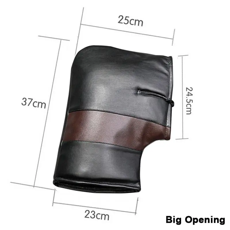 Large Motorcycle Scooter Bicycle Bike Windproof Rainproof Winter Keep Warm Hot Protect Handlebar Handle Guard Cover Gloves