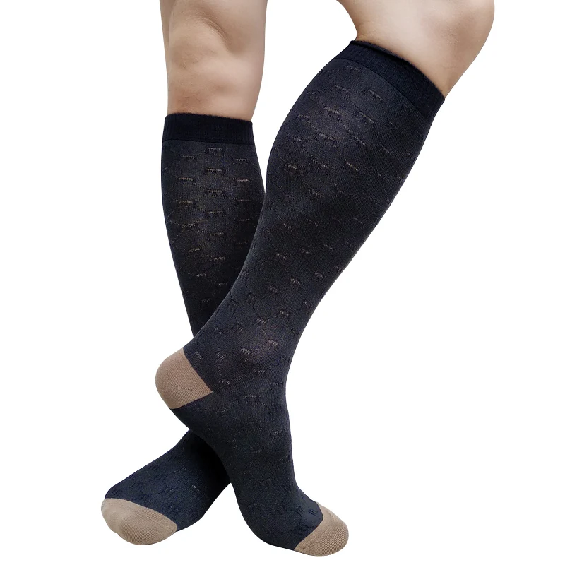 Softy Tube Socks Male Dress Socks Knee High Gifts For Man Hose Exotic Formal Wear Tube Socks Fashion Male Sports Stocking