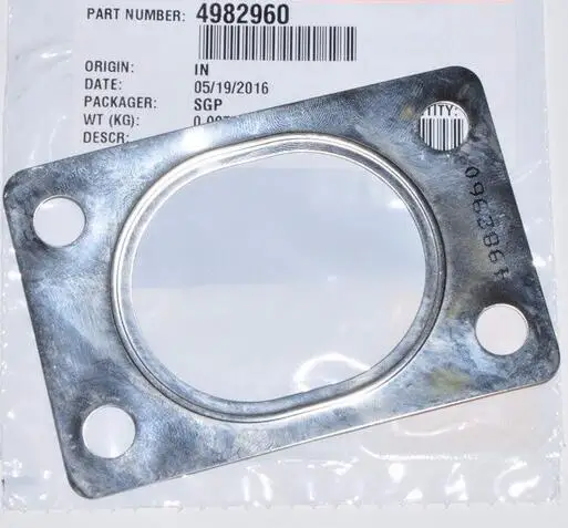 QSB3.3 B3.3 4D95 B3.3 QSB3.3 diesel engien parts exhaust manifold turbocharger gasket C6205115580 4982960