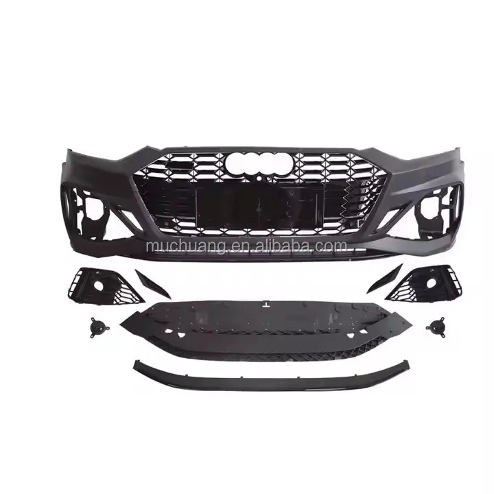 

High Quality Auto Parts Bodykit Front & Rear Bumper with Side Skirt for Au/di A5 2017-2020 Upgrade to RS5 2021+ Style