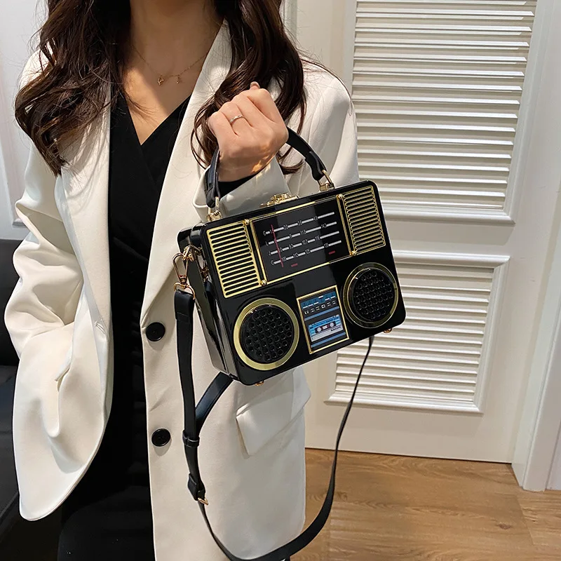 المحافظ وحقائب اليد للنساء الفاخرة مصمم حقيبة كتف كروسبودي شكل مضحك محفظة محفظة مساء حقيبة مأدبة #3