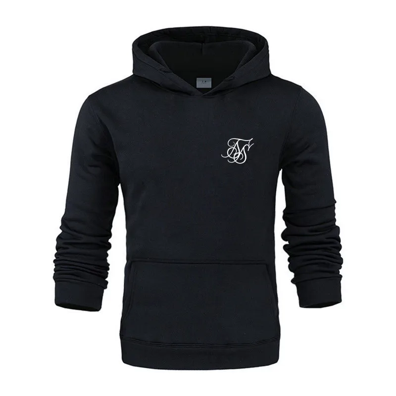 

2023 Sik Silk Fitness Men Street Culture Boys Hoodies Workout Cycling Racing Clothes Casual Tops Hooded Sweatshirts Pullover