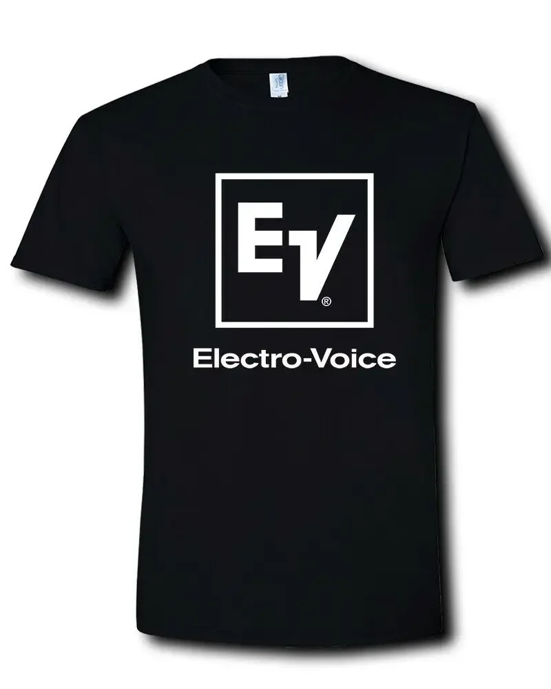 EV Electro Voice Logo Audio Speakers Loudspeakers Amplifiers T Shirt S M L 2XL