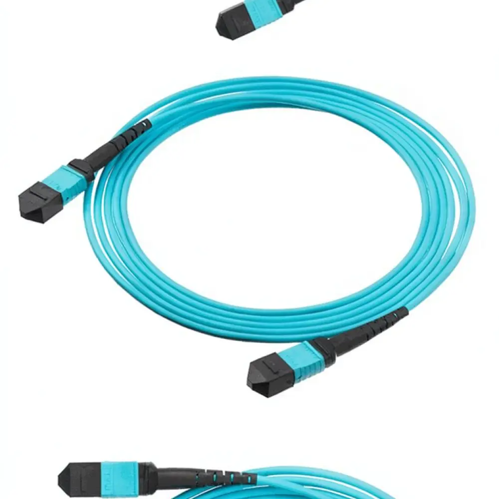 For Kaida MPO Fiber Optic Patch Cable OM3 OM4 Multimode 8 12 Core High Density Data Center Network Equipment Link Wire