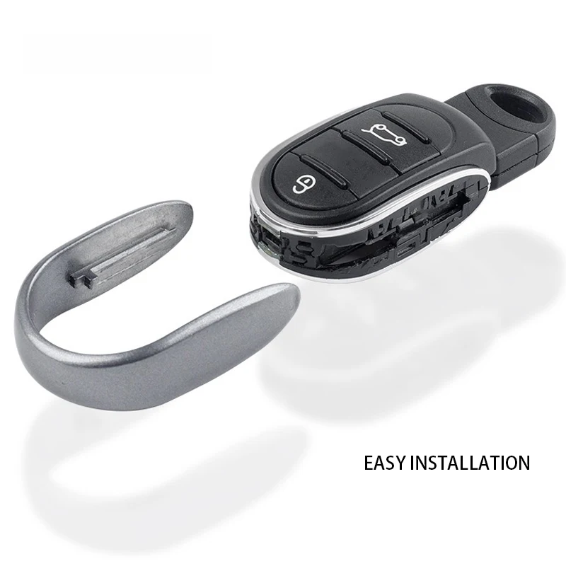 Metal Car Key Case Cover Protection Shell Remote Fob Holder For Mini Cooper F56 F55 F54 F57 F60 Clubman Countryman Accessories view 3