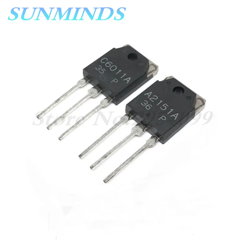 

20pieces 2SA2151A 2SC6011A =10pieces 2SA2151A A2151A +10pieces 2SC6011A C6011A