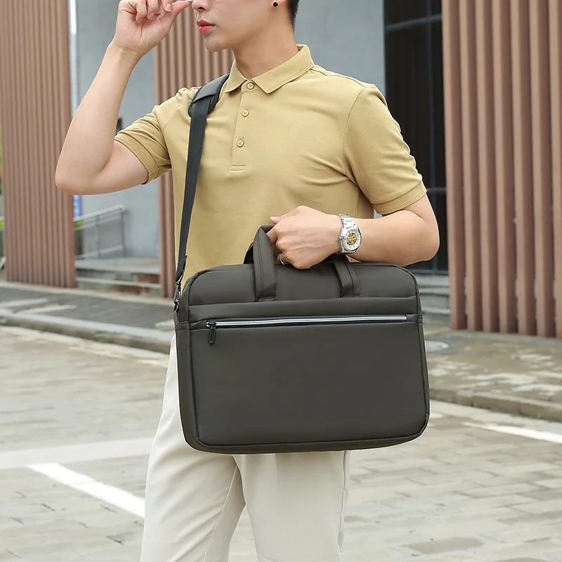 Men's Computer Bag Hand Bag Large Capacity 15.6 inch Computer for Travel Work Conference Office Bag