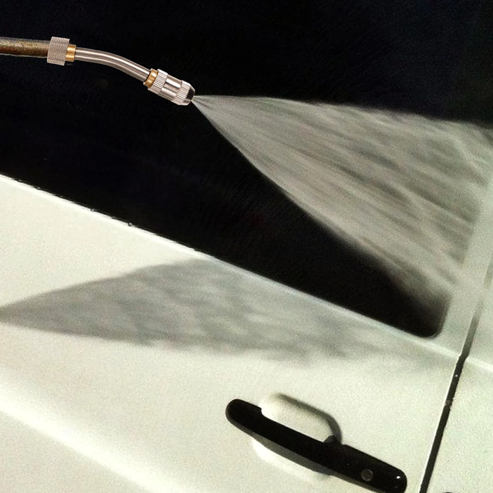 

High Pressure Washer Nozzle For Car Wash Garden Cleaning Stream Sprayer Replacement Parts Metal Water Hose Connector