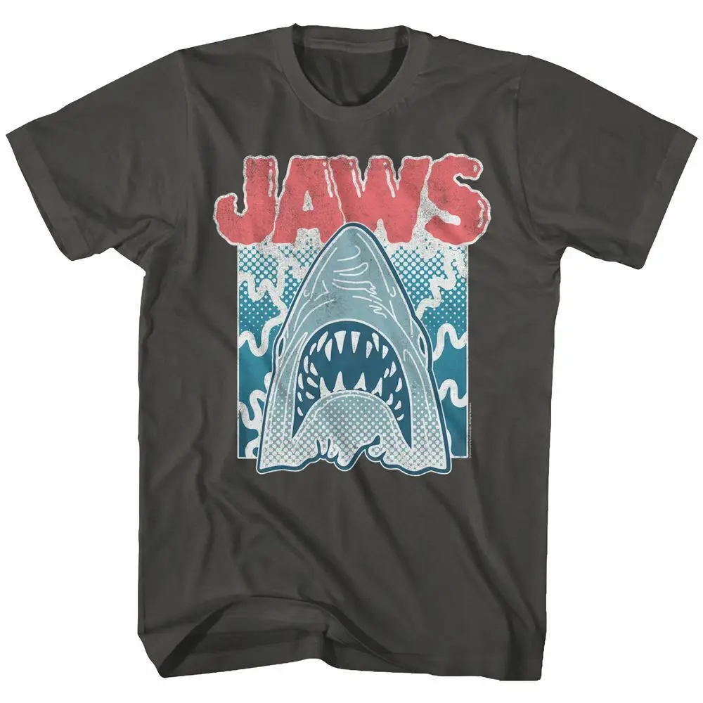 Jaws Wiggles Smoke Adult T Shirt