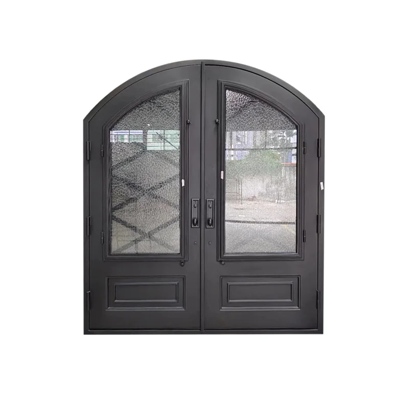 Customizable Modern Hot Selling Cast Iron Luxury Entrance Door