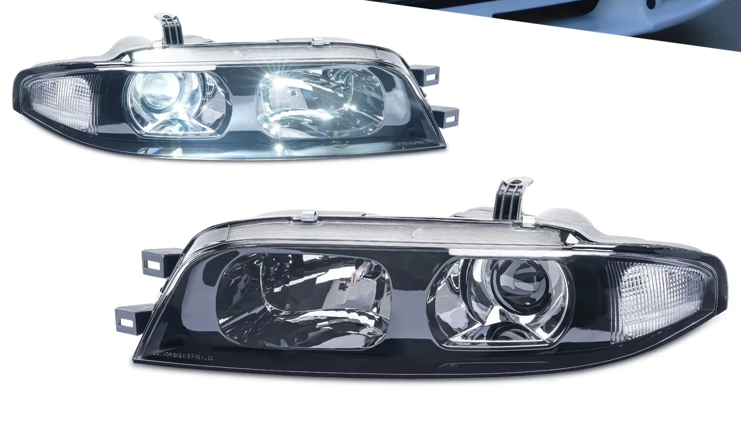 Headlight Assembly Upgrade for 1993-1996 , Automotive Headlamp Refitting & Replacement