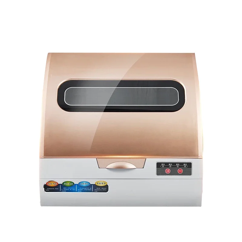 Lave-vaisselle automatique intelligent YH-XWJ01 220V Mini machine de désinfection de bureau à séchage à l'air sans installation de bureau à domicile