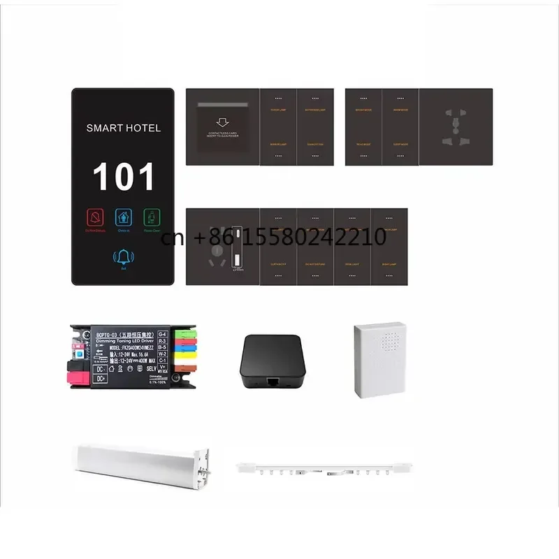 for LangYeao Smart Hotel Guest Control System with Wall Switch RCU Room Control for Light Control