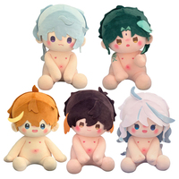 1Pc 40CM Genshin Impact Cotton Doll Kamisato Ayato Zhong Li Xiao Tartaglia Stuffed Anime Pillow Cartoon Birthday Xmas Gift