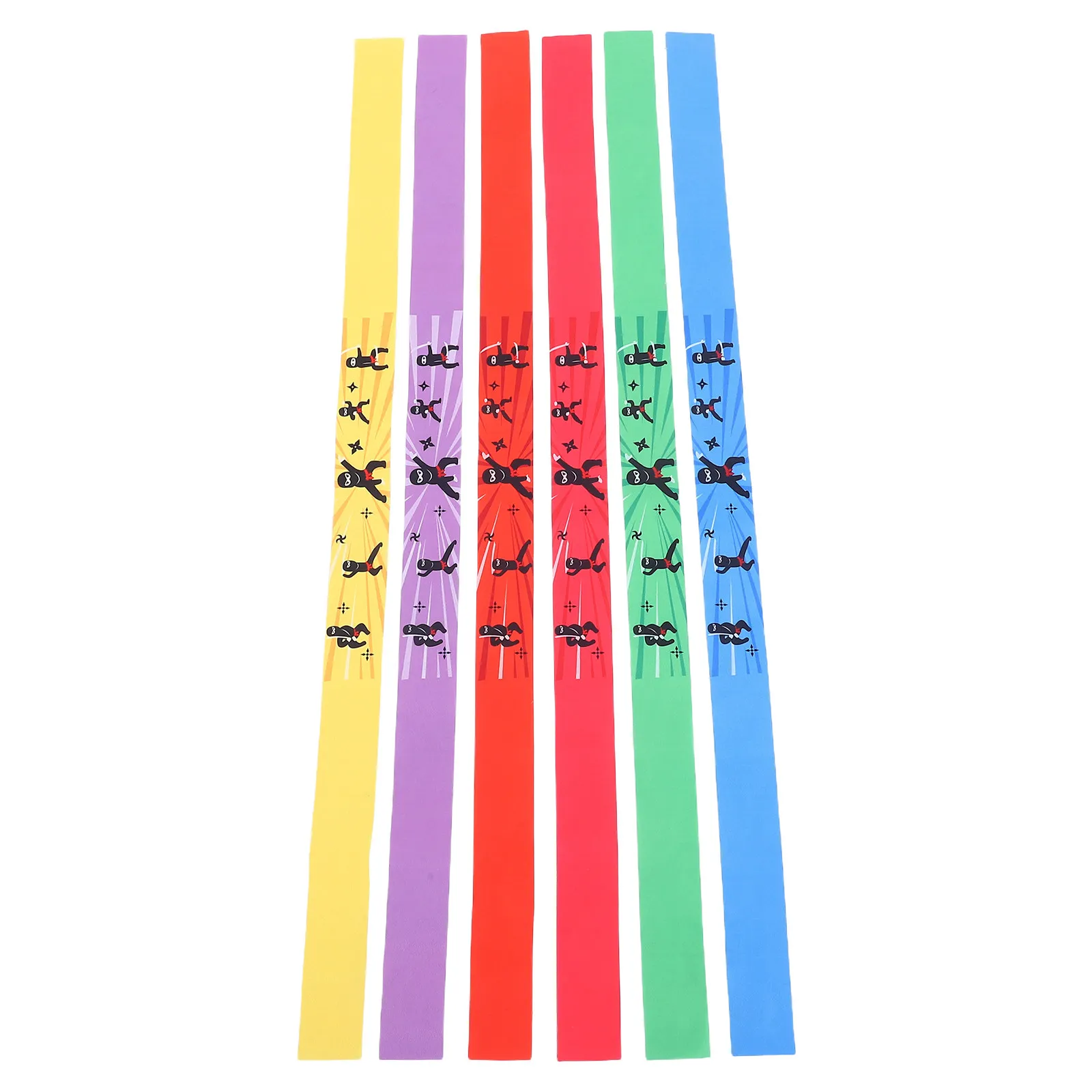 

6Pcs Japanese Headband Wide Breathable Sweat-Absorbent for Karate Cooking Sushi Chef Costume Ninja Samurai Party Decor