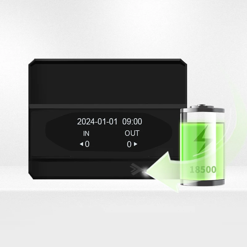 WiFi networking battery power supply Infrared Counting System WIFI People Counting device