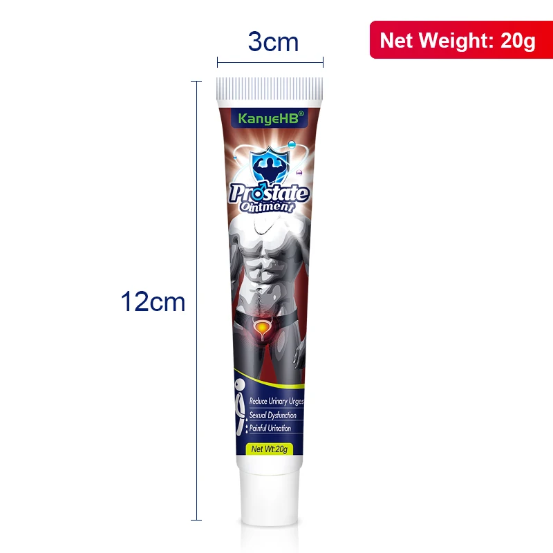 2pcs Prostatic Treatment Ointment Prostatitis Urethritis Bacteriostatic Medical Urological Cream Male Genitals Health Care A959