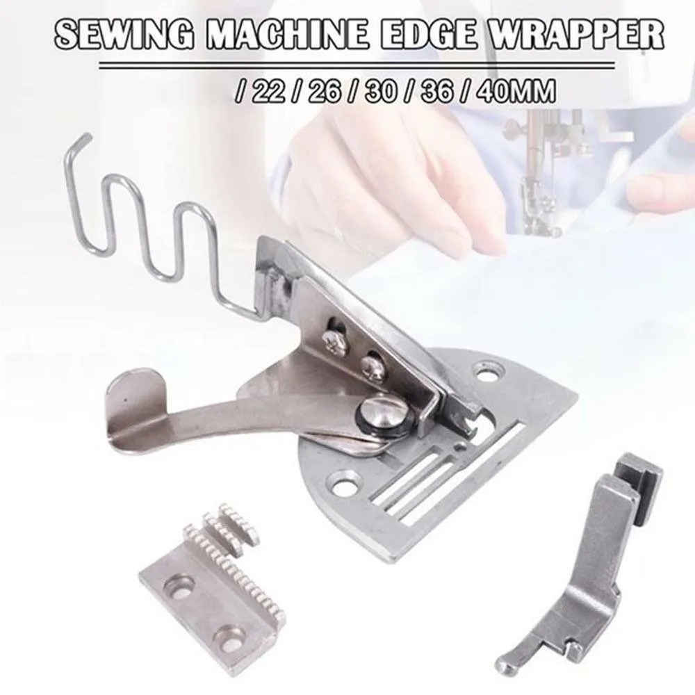 Lockstitch Kit Accessories Sew Machine Binding of Curve Overlock A10 Hemmer Edge Folder