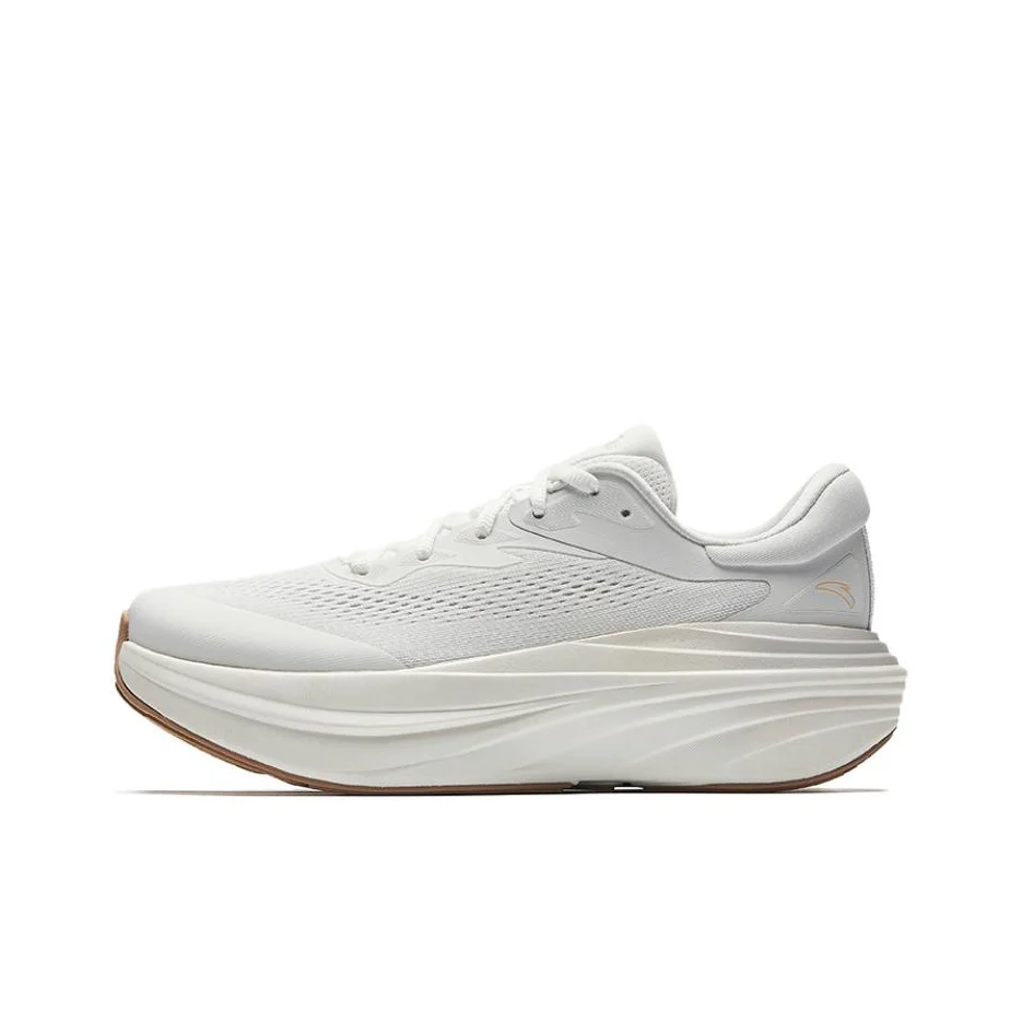 Anta Travel Steps 2s Fabric Low top ANTA PG7 A GRIP Training Sprint City Commuting Running Shoes Women's Gray White 122535545-2