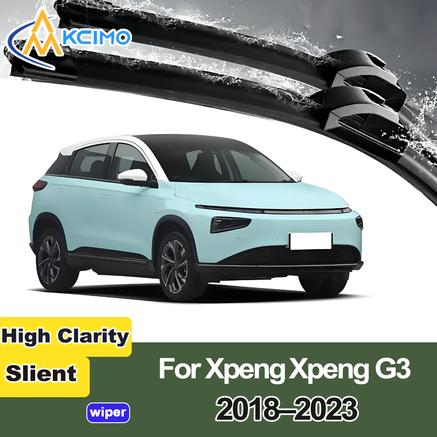 

2PCS New Front Windshield Wiper Blade for Xpeng Xpeng G3 2018-2023 Front Windshield Auto Wipers Blade Accessories 2023 2022 2021