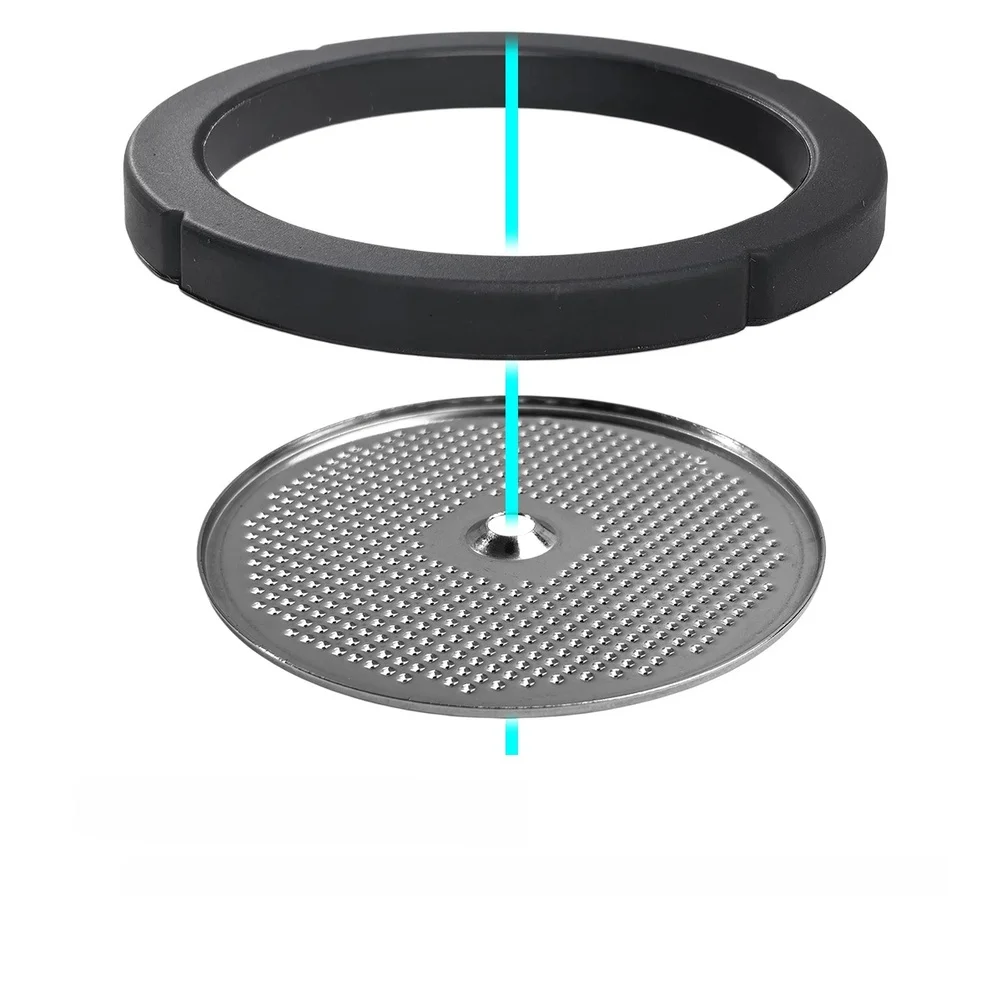 2pcs Coffee Shower Screen With Silicone Gasket Brew Head Sealing Kit For Bezzera Maker Replacement Parts
