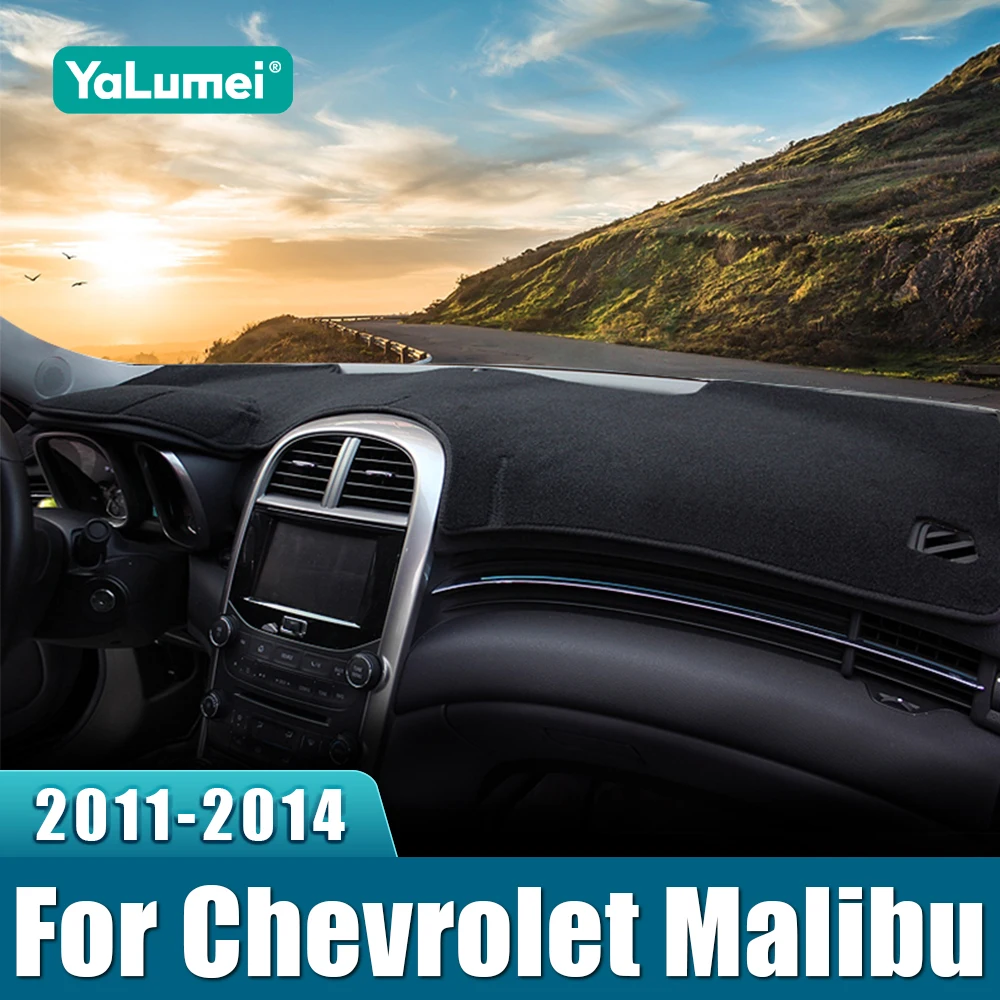 

Для Chevrolet Malibu 2011 2012 2013 2014, левый автомобильный чехол для приборной панели, инструментальный стол, солнцезащитный козырек, нескользящий коврик, аксессуары