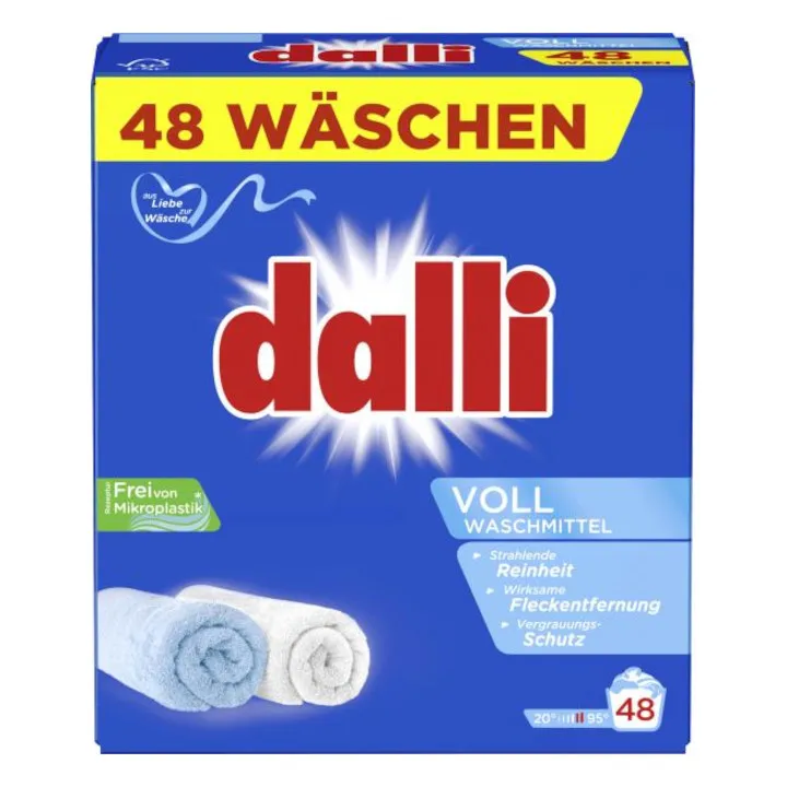 DALLI Activs waspoeder 48 wasbeurten 3,12 kg