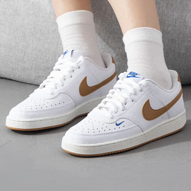 

NIKE COURT VISION LO NN Women's Shoes Casual Shoes Classic Fashion Wear-resistant Plaid White Board Shoes FV9952-102