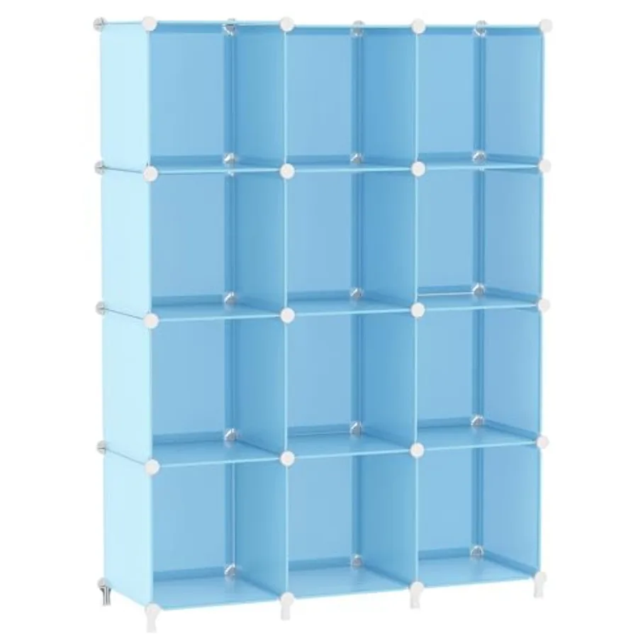 

Модульный органайзер для хранения Cube Storage: переносные стеллажи-органайзеры для шкафа, 12-секционные полки для хранения, органайзер для одежды, для самостоятельной сборки