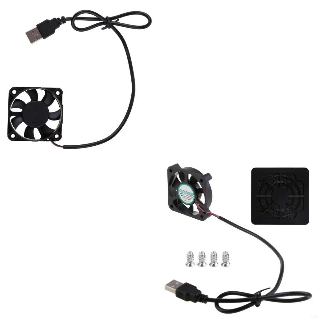 5-В-01-А-5010-для-постоянного-тока-бесщеточный-тихий-usb-разъем-вентилятор-для-ПК-50-мм-бесшумный-охлаждающий-вентилятор