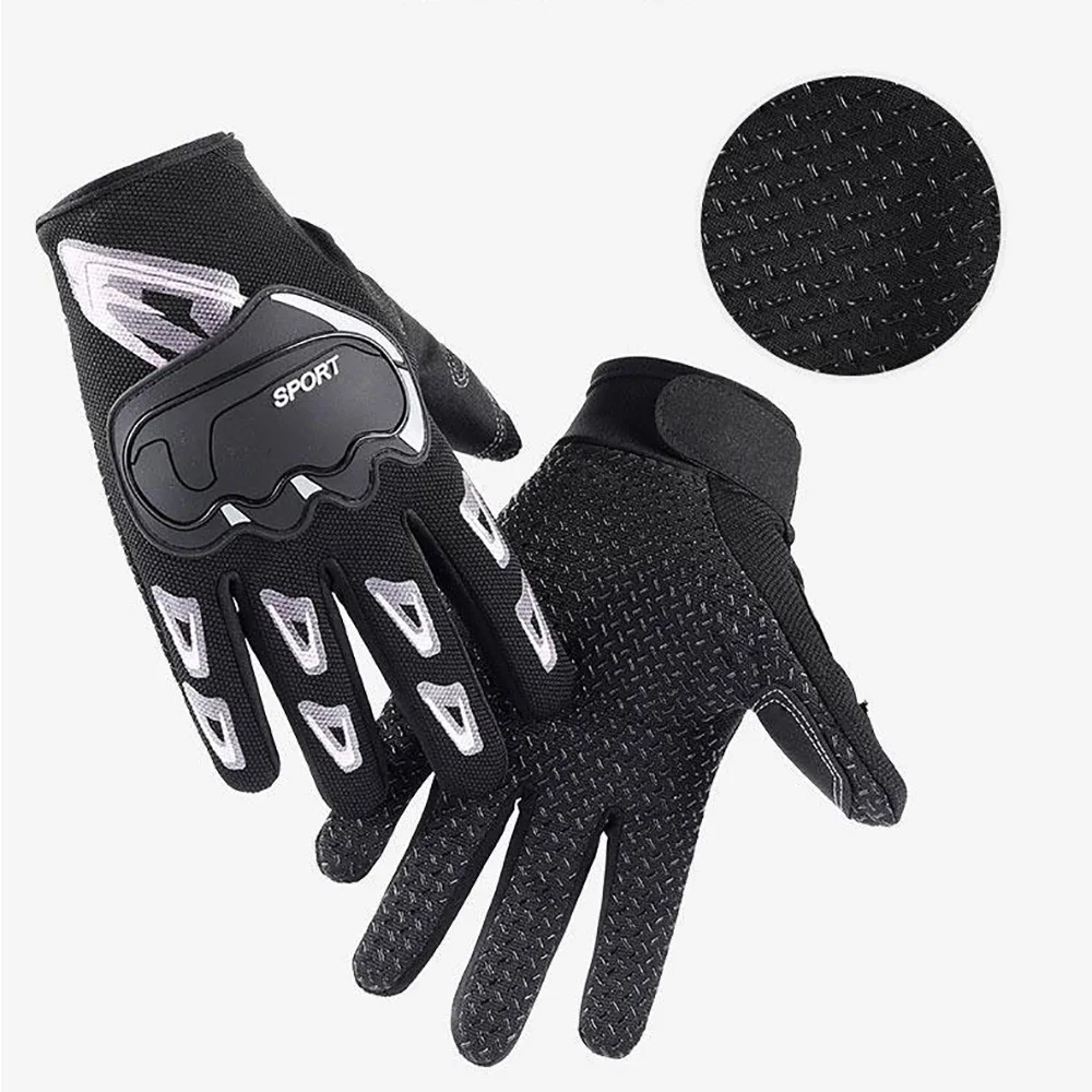 Gants de Moto Antichocs et Antidérapants pour Homme et Femme, Équipement de Fitness en Plein Air