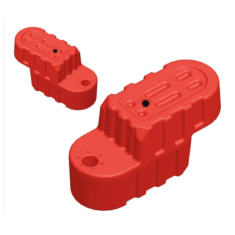 Plastic anti-collision water injection fence, race track water horse fence guardrail