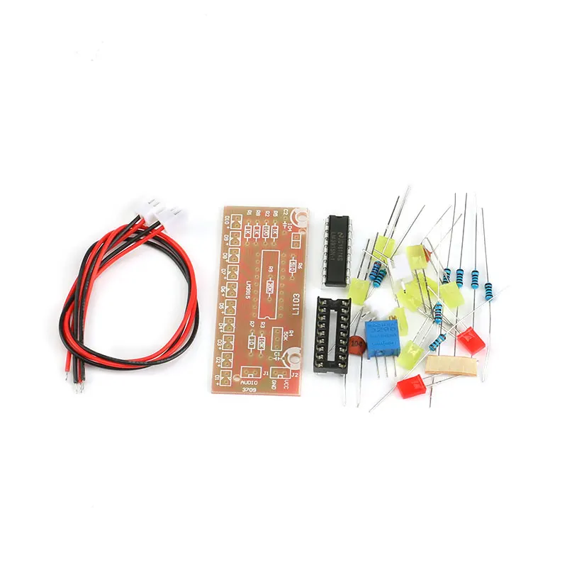 Audio LM3915 Level Indicator Electronic Production Suite DIY Kit Part Components Design