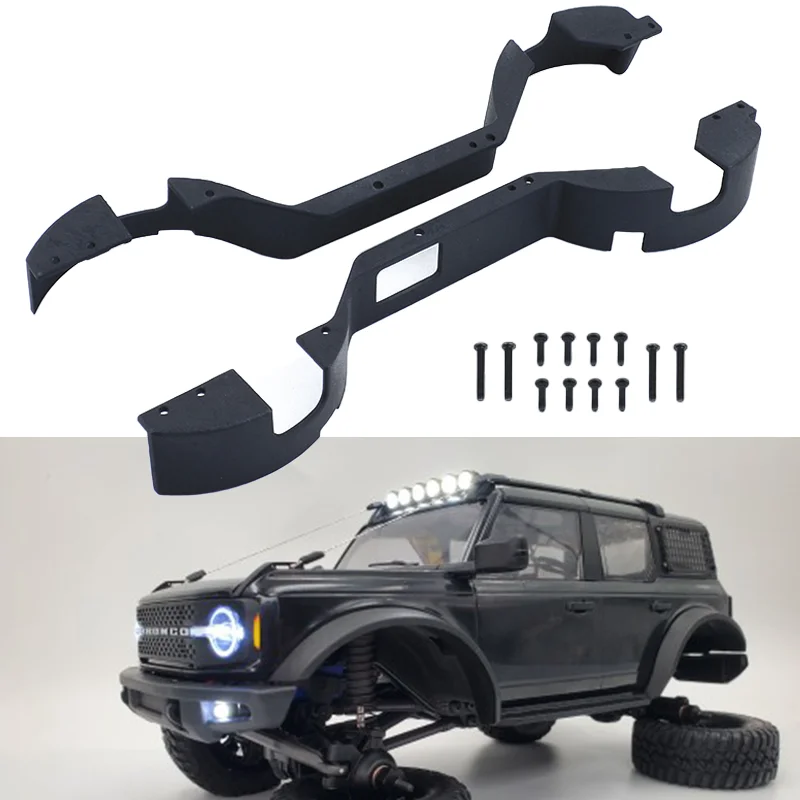TRX4M Plastic Simulation Mini Fender Lining Decoration Accessories for 1/18 RC Crawler Car Traxxas TRX4-M Bronco Upgrade Parts