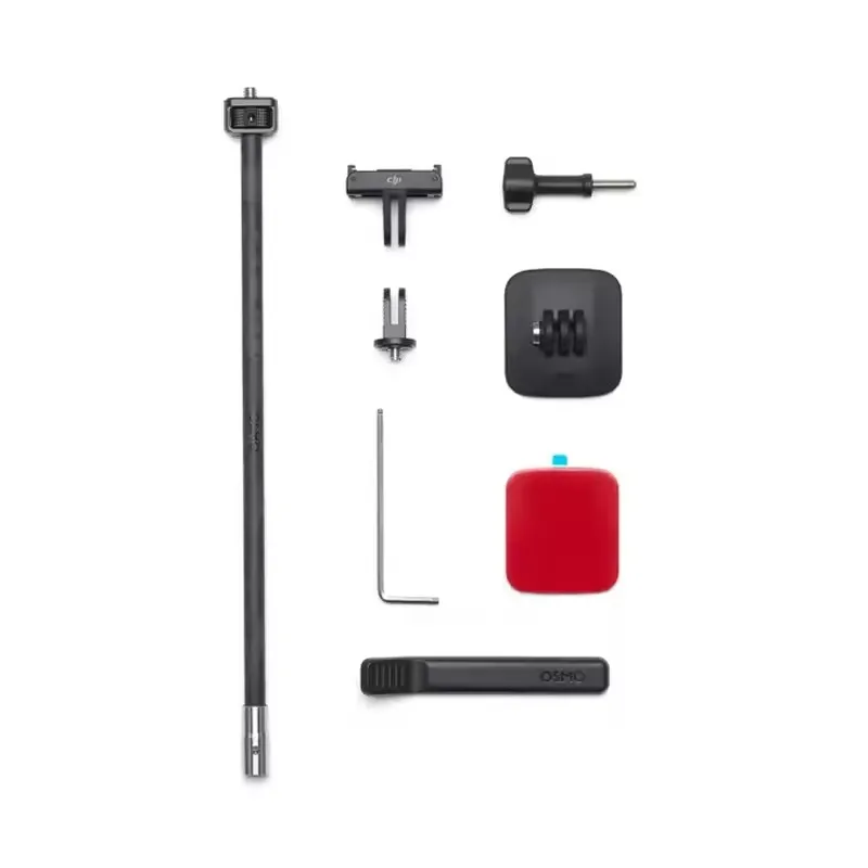 طقم تركيب خوذة Osmo الأصلية ذات الطابع الثالث، قاعدة منحنية تناسب الخوذات بشكل آمن وعصي بقوة لكاميرا DJI Osmo 360