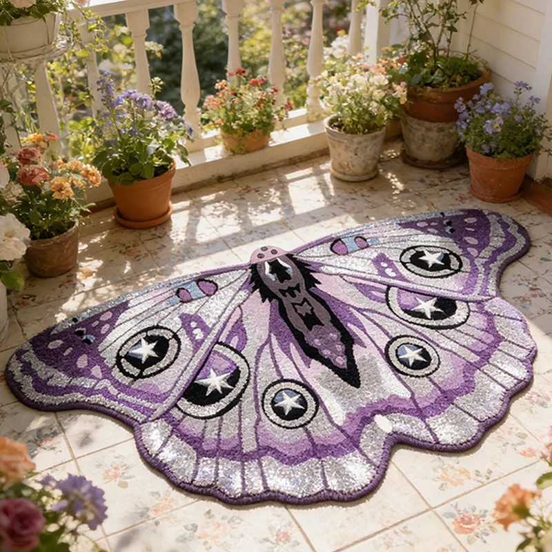 butterfly-carpets-for-living-room-light-luxury-bedroom-decor-carpet-fluffy-soft-irregular-shape-rug-home-thicken-plush-floor-mat