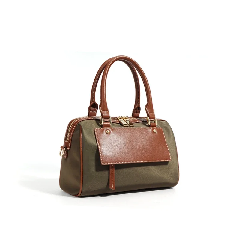 Jonlily-Bolso de hombro Oxford de piel auténtica para mujer, bandolera de mano, bolso de día, monedero para axilas, KG1698