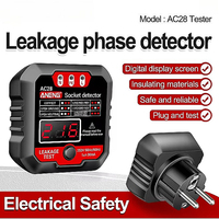 Circuit Breaker Finder ANENG AC28 Socket Power Tester EU/US Plug Socket Polarity Voltage Circuit tester erelectrician tools