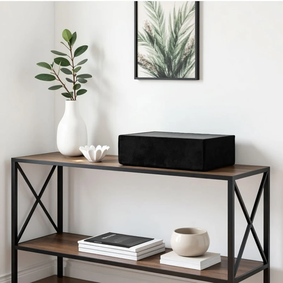 Funda protectora plegable elástica antidespolvo para tocadiscos vinilo - imagen 4