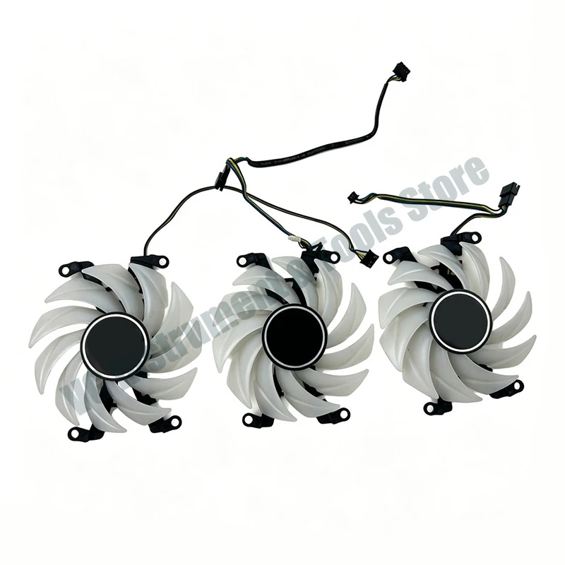 Kühlungslüfter für RTX3060 3070 3080 GPU-Lüfter für Gainward RTX 3090 3080 3070 3060. Glitzernde, leichte Grafikkartenlüfter – Detail 2