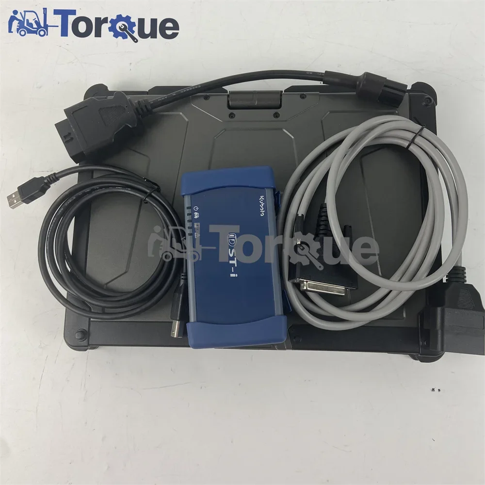 Interfaz de diagnóstico Lap para Kubota Diagmaster DSTI, maquinaria agrícola, cosechadora, CTL, SSL, MAM, excavadora, tractor, cargadora de ruedas, diagnóstico completo