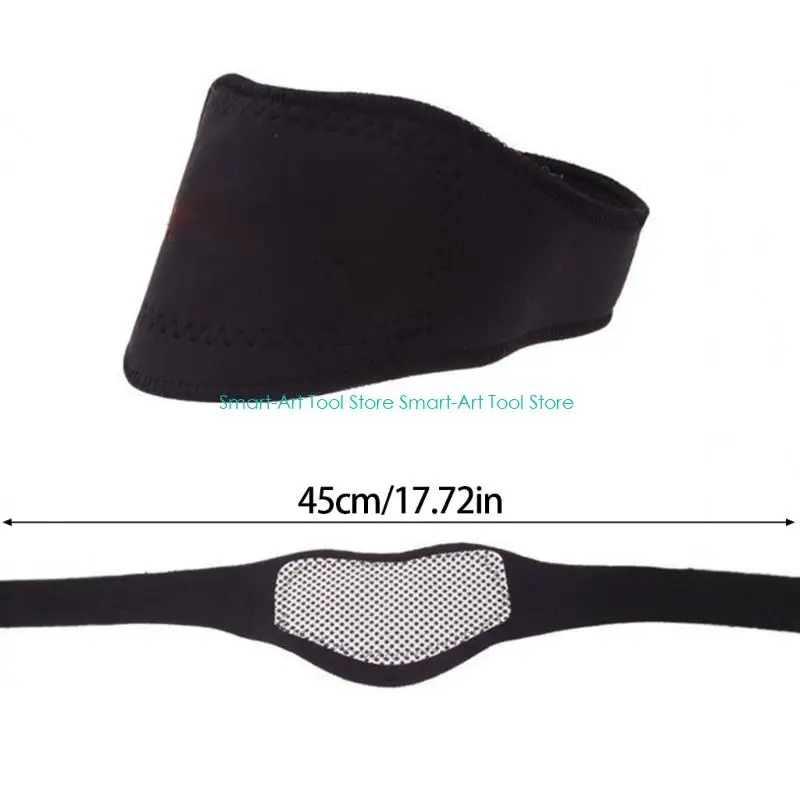 E1PB وسادة تدفئة مغناطيسية للرقبة لتدليك الرقبة من القماش الناعم للاستخدام المنزلي في المكتب