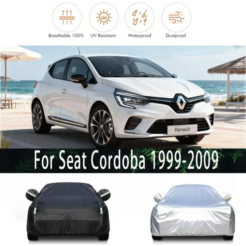 

For Outdoor Protection Waterproof Dustproof Full Sunshade for Renault Clio 2 3 4 5 Car Covers