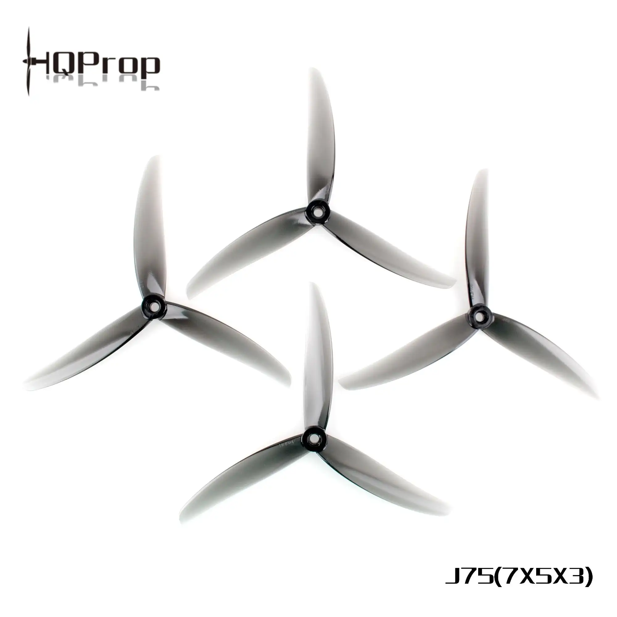 

KANGTAO FLYFISH Propellers DRONEPropellers HQProp J75 7X5X3 Light Grey (2CW+2CCW)-Poly Carbonate