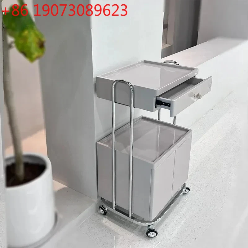 

Utility Beauty Salon Tattoo Trolley Barber Hair Salon Tool Trolleys Cosmetic