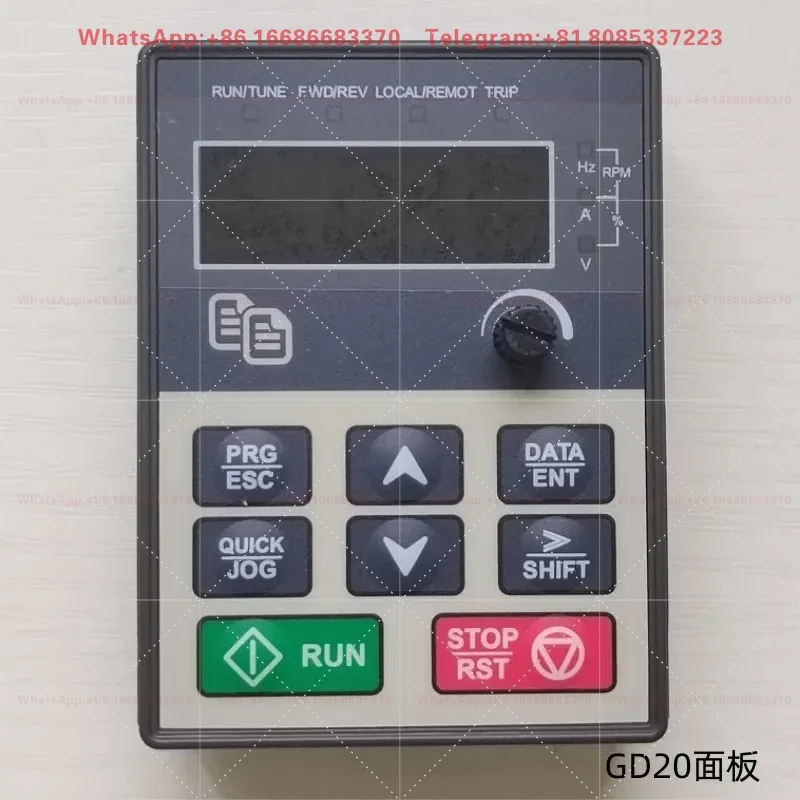 frequency converter panel GD10 200A300GD20 replicable parameter remote control keyboard speed controller