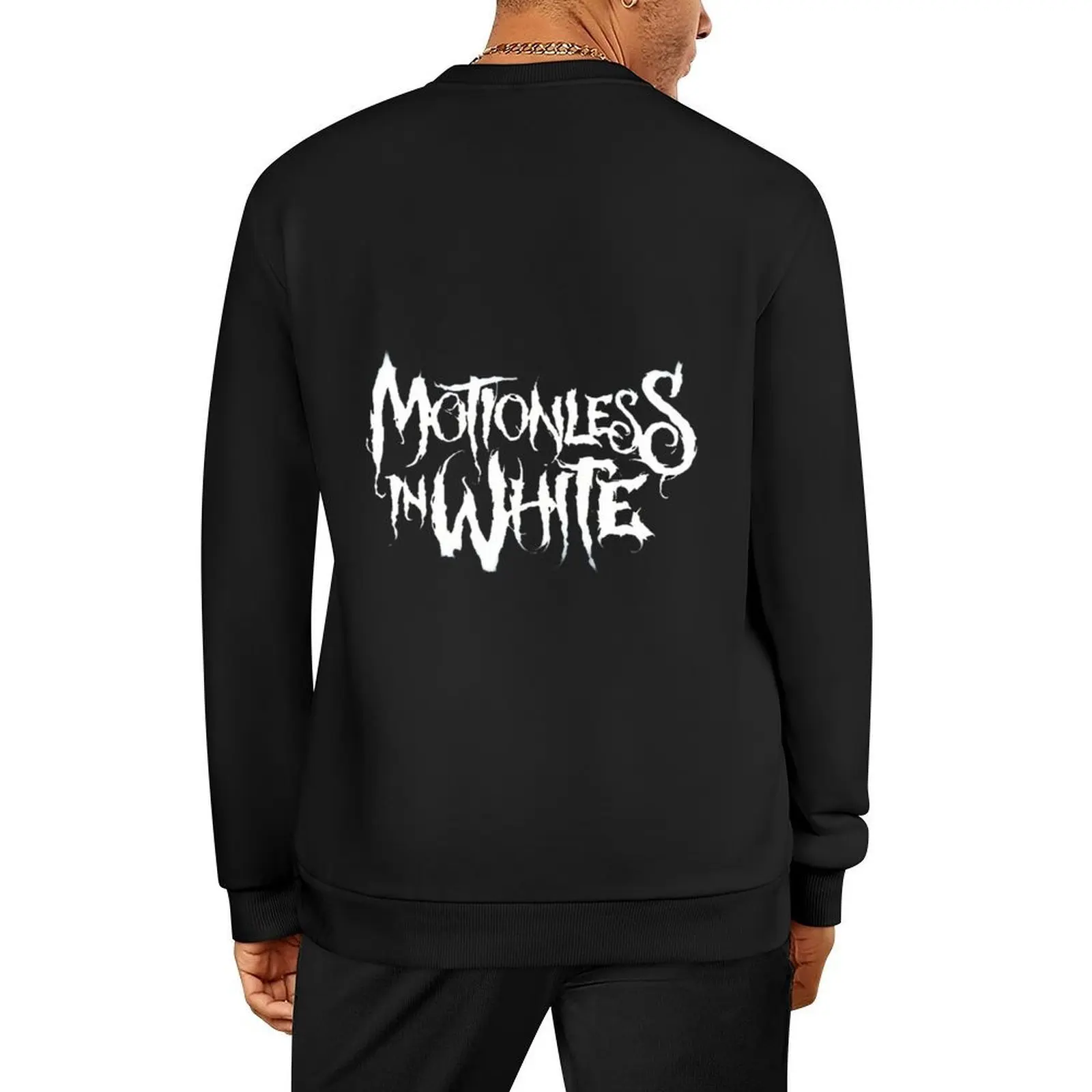 

Retro Motionless in White Band Perfect Gift For Fan Pullover korean autumn clothes clothes for men aesthetic sweatshirts