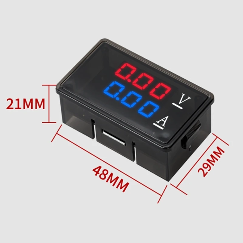 DC0-100V LED Digital Voltmeter Ammeter Current Meter Voltammeter Device Dropship