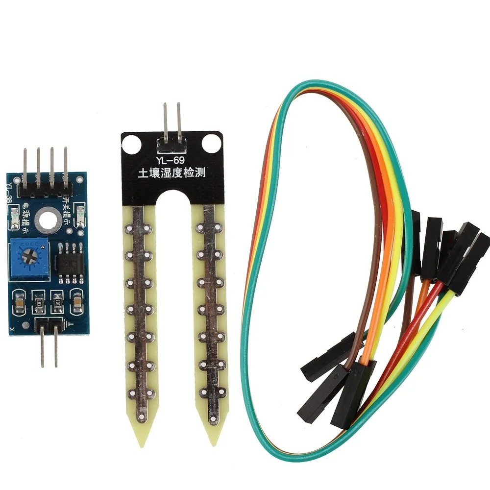 Module Sensor Aarde Vocht Hygrometer Water Bodem Bodem Arduino Sp